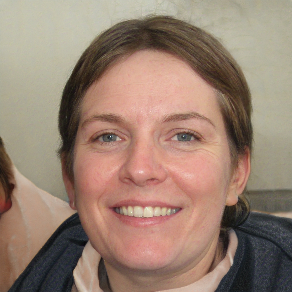 Portrait of a resident near the courtyard